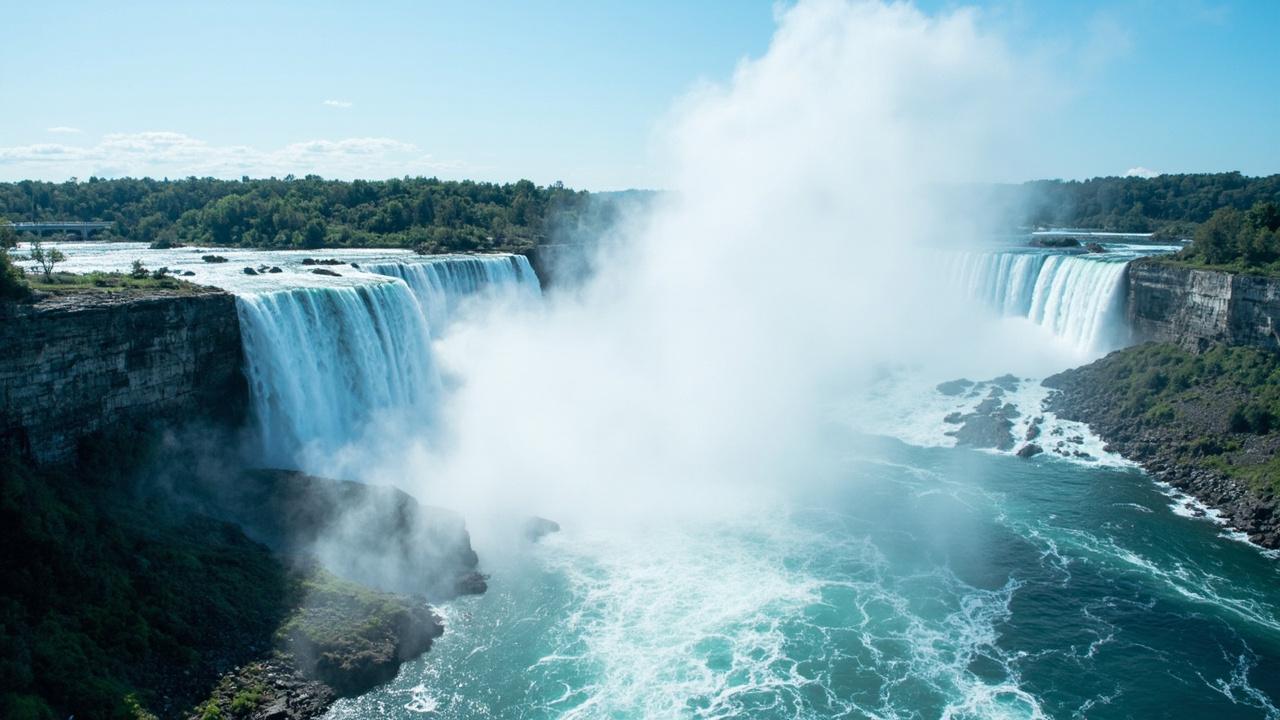 Chutes du Niagara, merveille naturelle d'Amérique du Nord